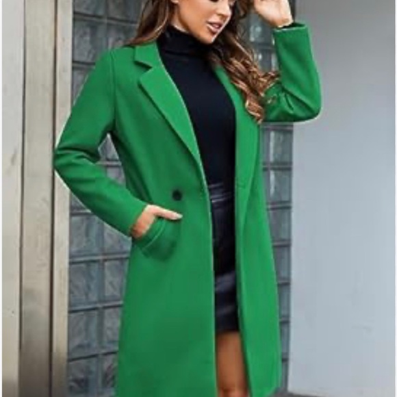 Tanming Green Peacoat XS - Picture 6 of 6